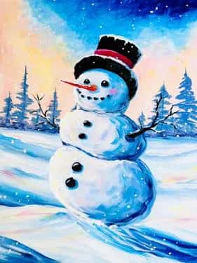 A Holly Jolly Snowman
