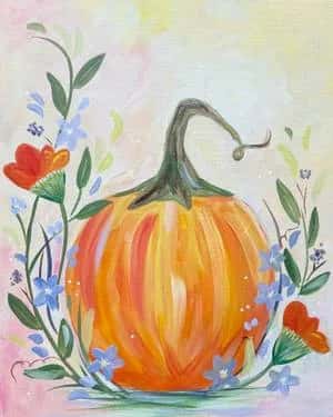 Pastel Pumpkin and Poppy