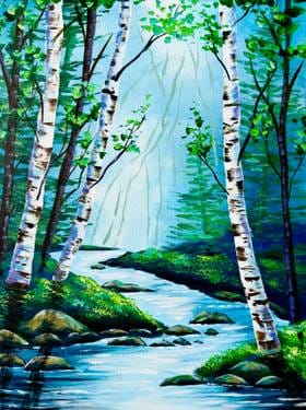 Daytime Mossops - July 25 — Painting