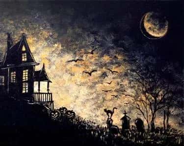 A Spooky Halloween Night