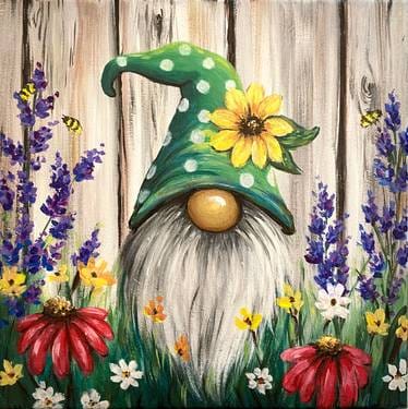 Paint Nite @ Casa Mexico KANATA WEDNESDAYS: Green Garden Gnome — Painting