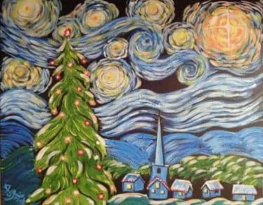 Starry Christmas Night
