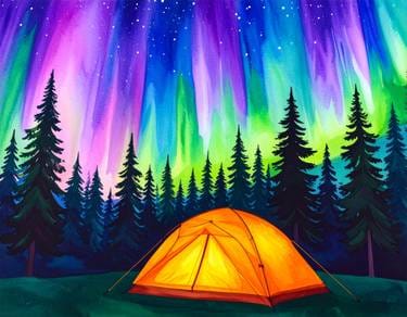 PAINT NITE PEEL @ BOSTON PIZZA, ORANGEVILLE — Painting