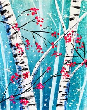 Winter Berry Birch