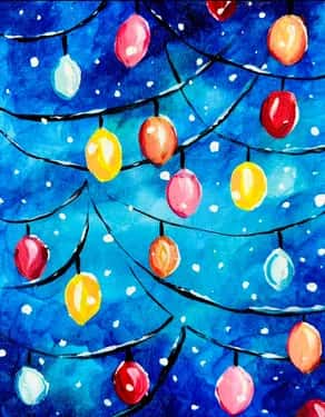 Retro Holiday Lights