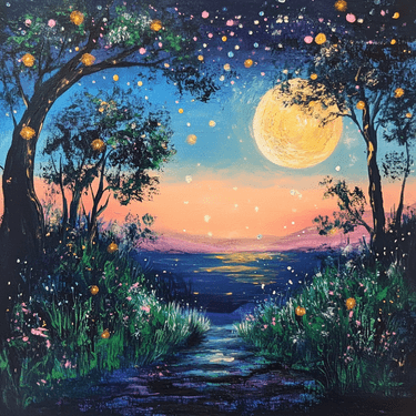 Moonlight Memories — Painting