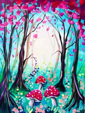 Magical Mushroom Forest