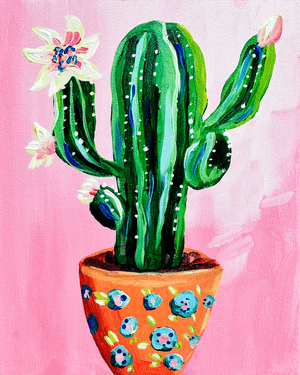 Pretty Little Cactus Pot