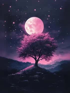 Pink Moonlight Dreams