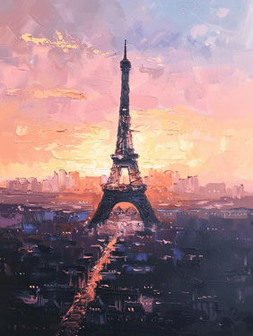 Paris Stole My Heart — Painting
