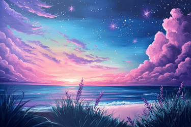 Candy Beach Sunset