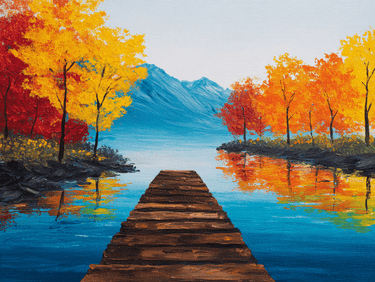 Autumn Lake Fall Foliage