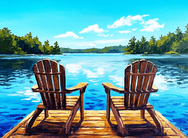 PAINT NITE PEEL @ THE CREEK, GRAND VALLEY — Painting