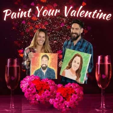 Paint your Partner: Valentine edition.