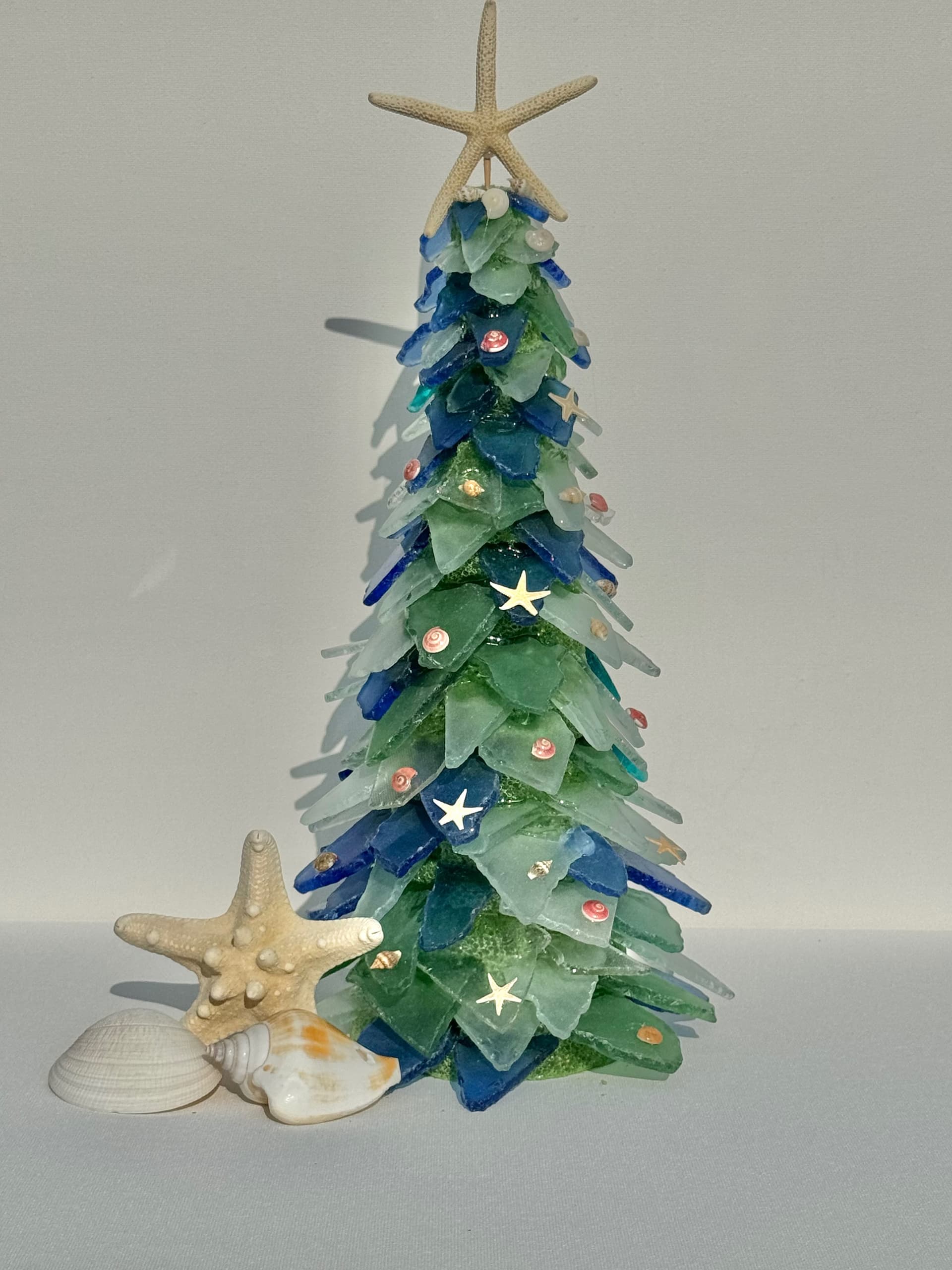 Sea Glass Holiday Tree