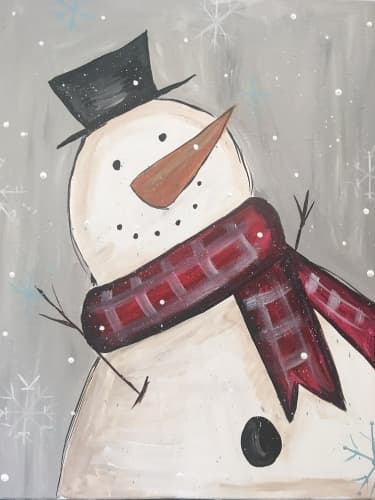 Winter Welcome Snowman