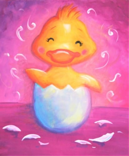 Kid Friendly PaintNite — Painting