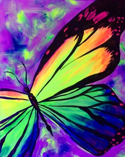 Butterfly Love BLACK LIGHT