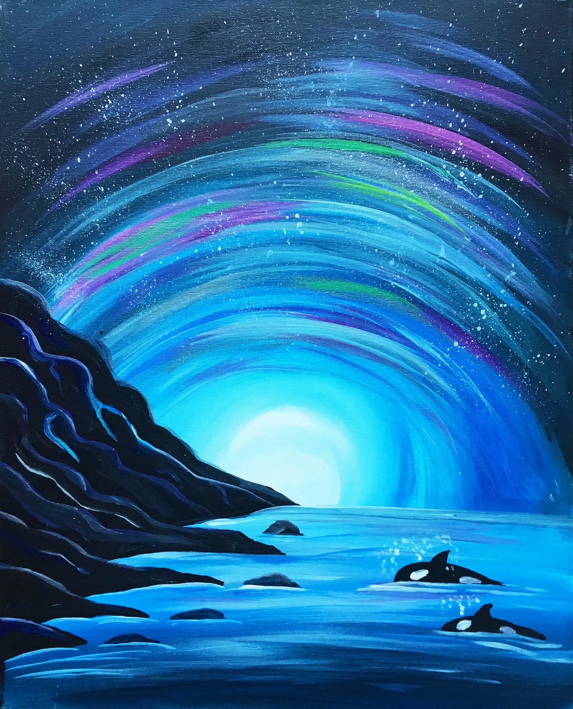 West Coast Orca Pod