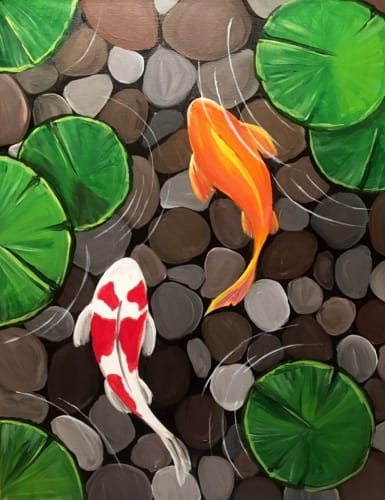Koi's will be Koi's — Painting