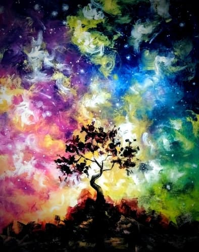 Starry Desert Night III