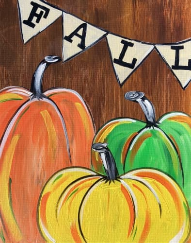 Rustic Fall Pumpkins