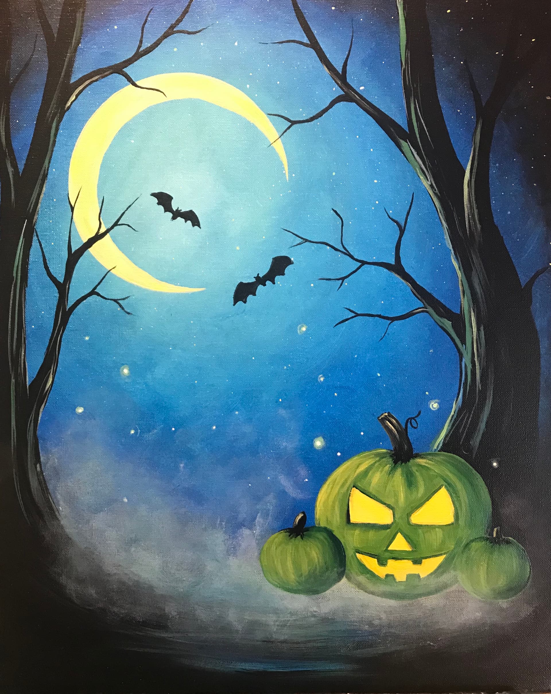 Green Pumpkin Glow