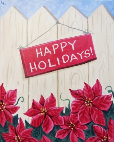 Holiday Poinsettias