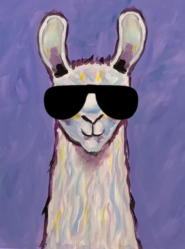 Playful Llama Sunglasses