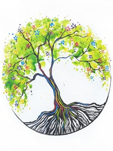 Rainbow Tree of Life II