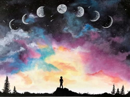 Just like the moon, we go through phases