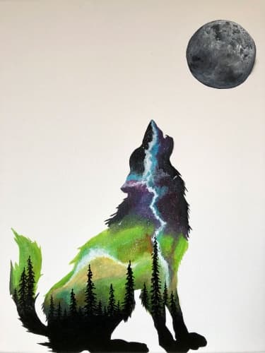 Spaced Out Wolf