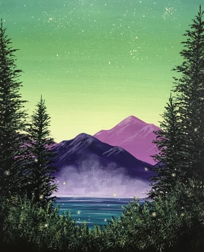 Neon Skies and Fireflies