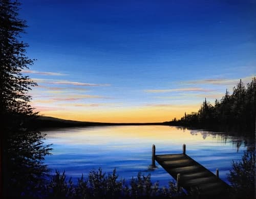 Pasqua Lake Sunset