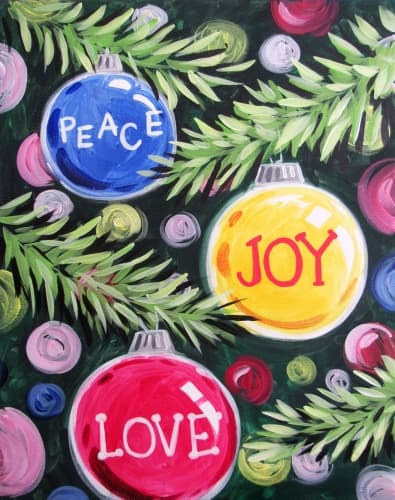 Peace, Joy, Love - Customizable