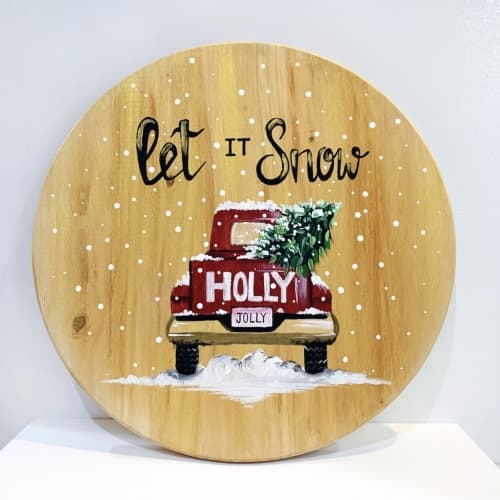 Let It Snow Round Pine Circle