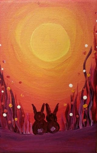 Rabbit Sunset