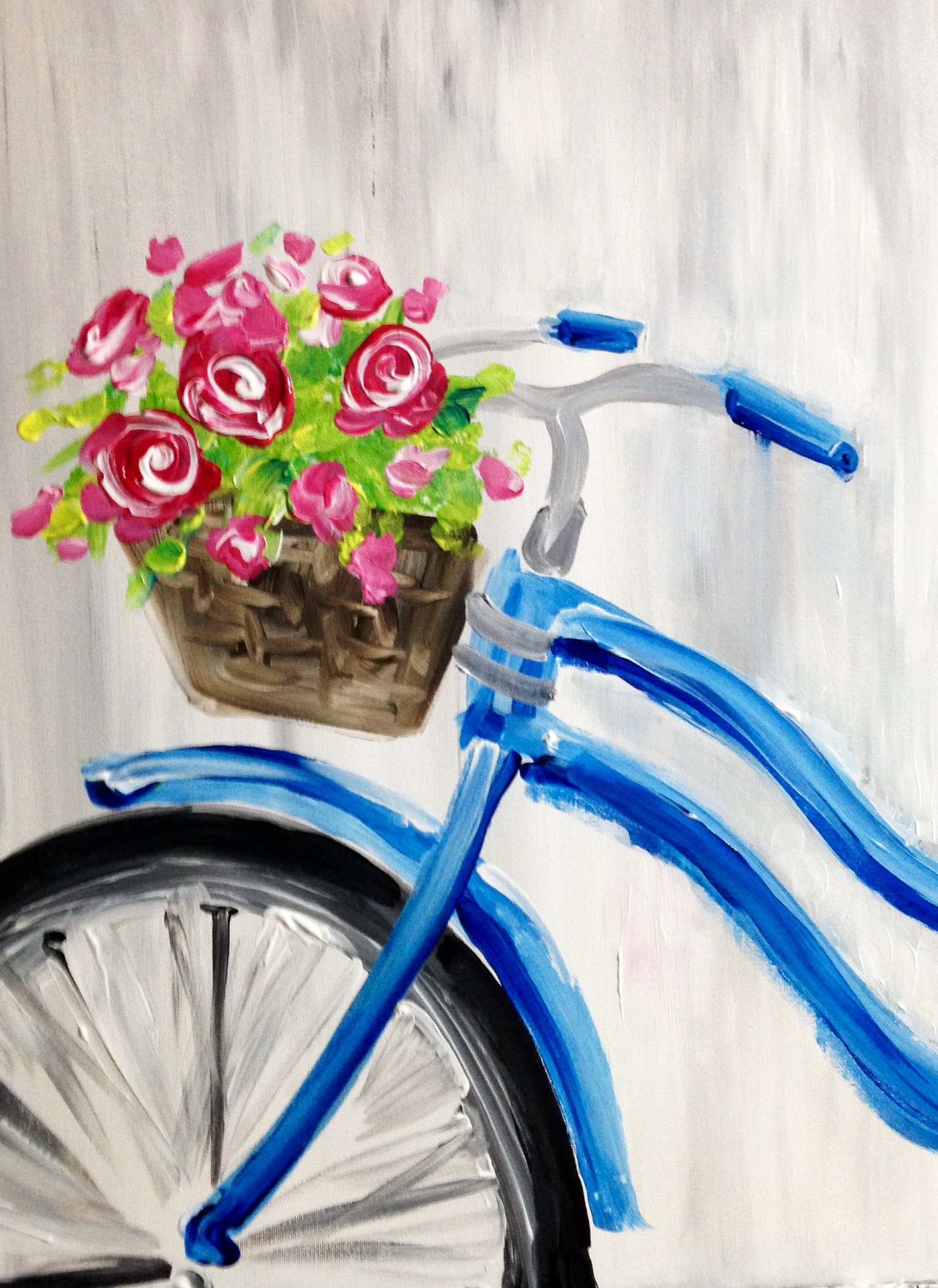 Red Roses and Blue Bicycle