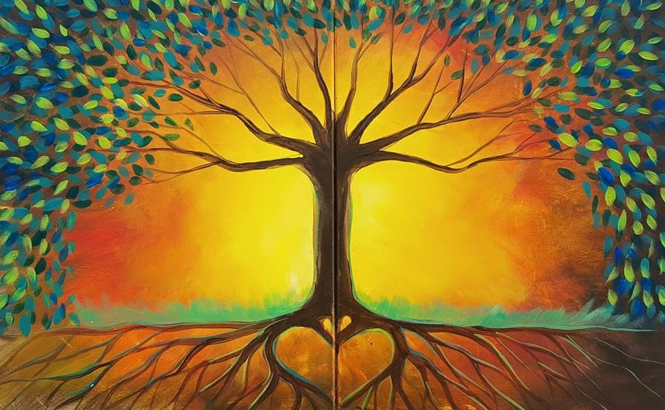 Rooted in Love- Partner Painting