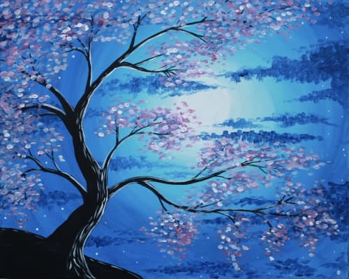 Blossoms in the Moonlight