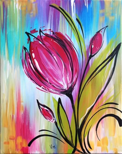 Whimsical Tulip