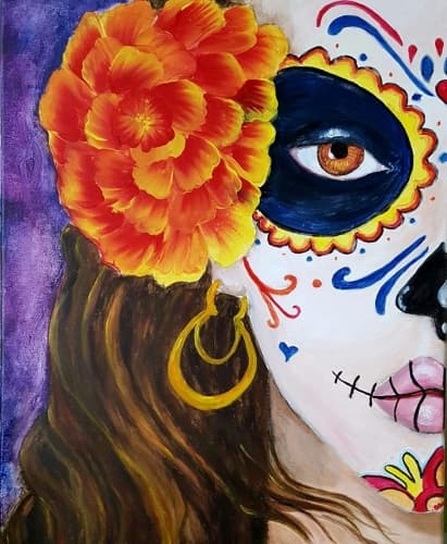 Day of the Dead Calavera "Sugar Skull"