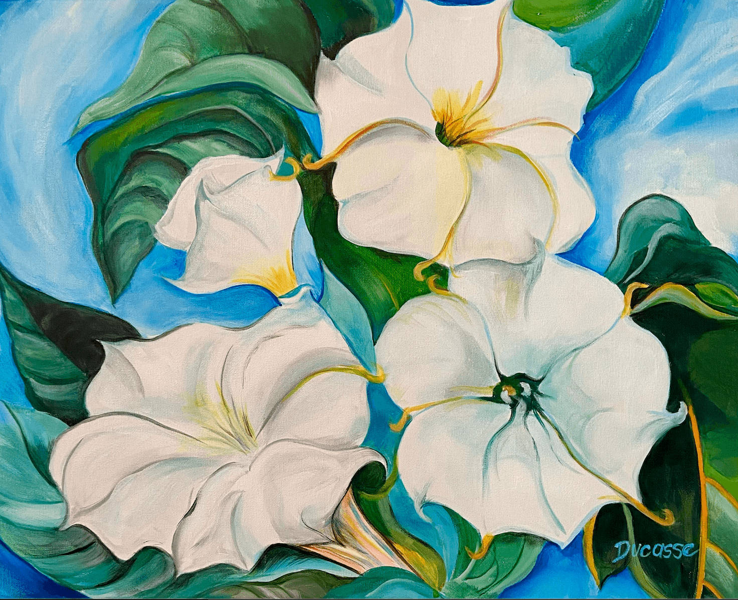 O'Keeffe's Jimson Flowers