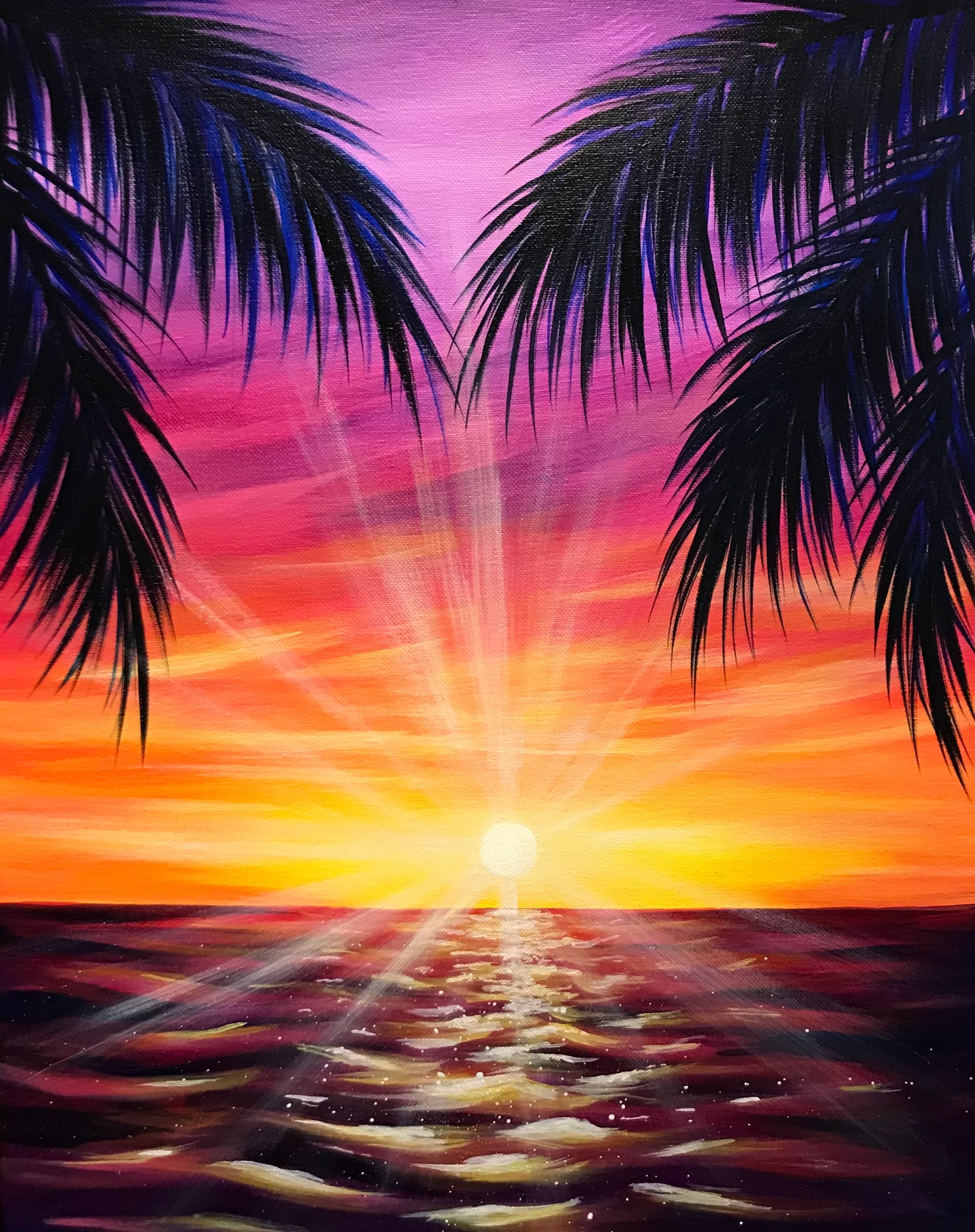 Searing Sunset
