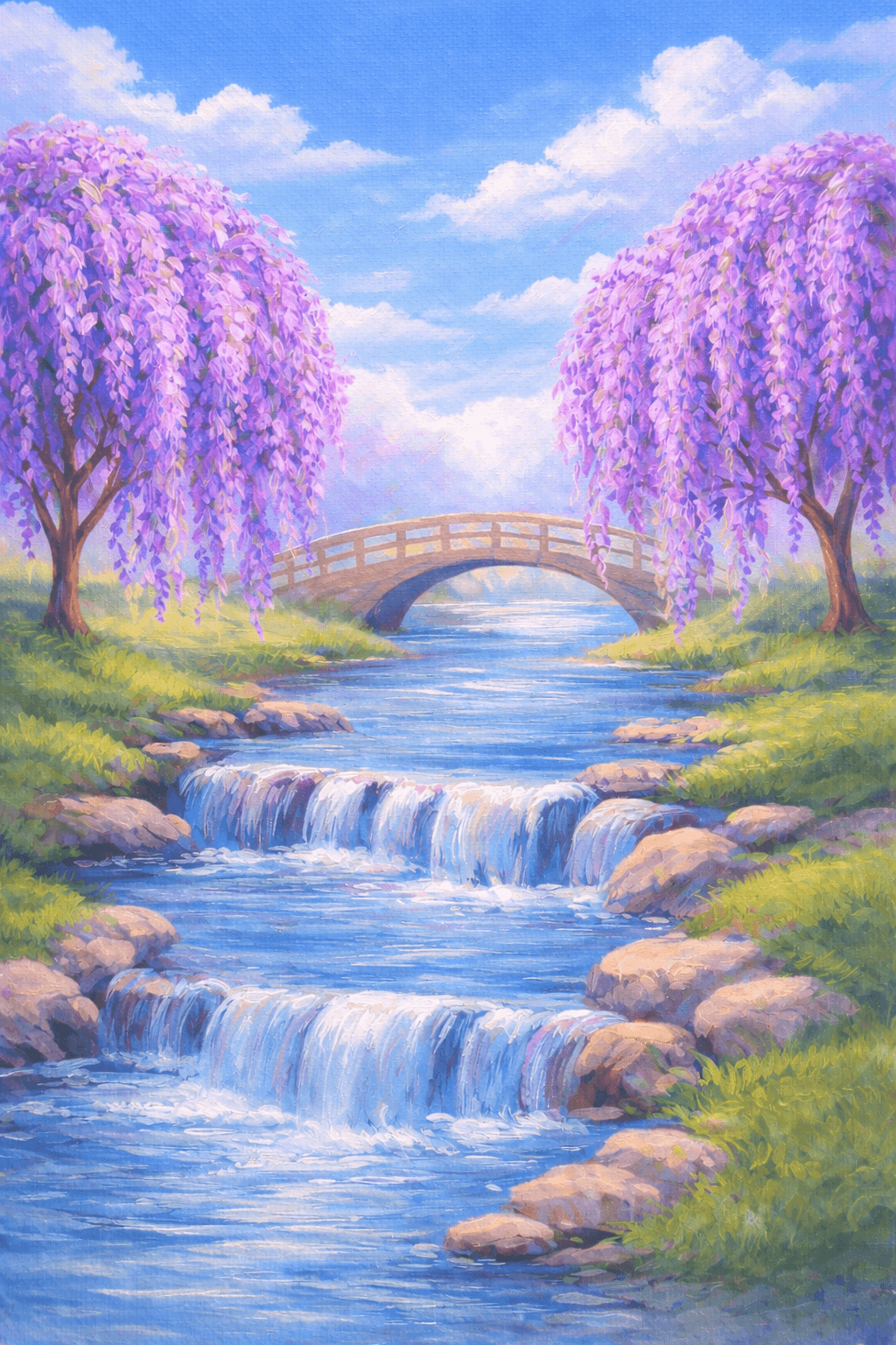 Wisteria River Falls