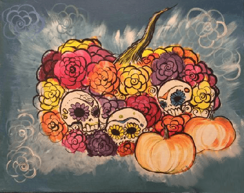 Pumpkins N Calaveras "Sugar Skulls"