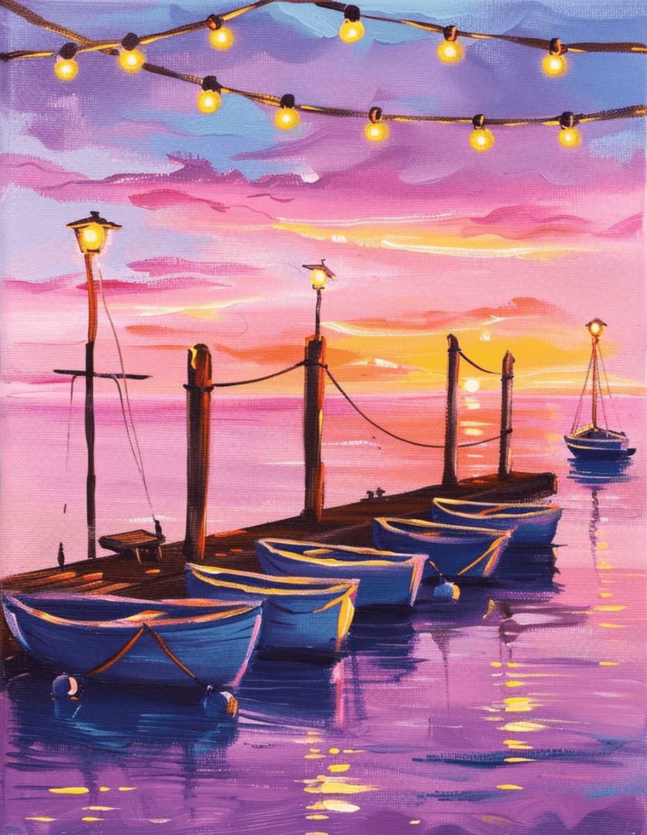 Sunset on The Nautical Mile