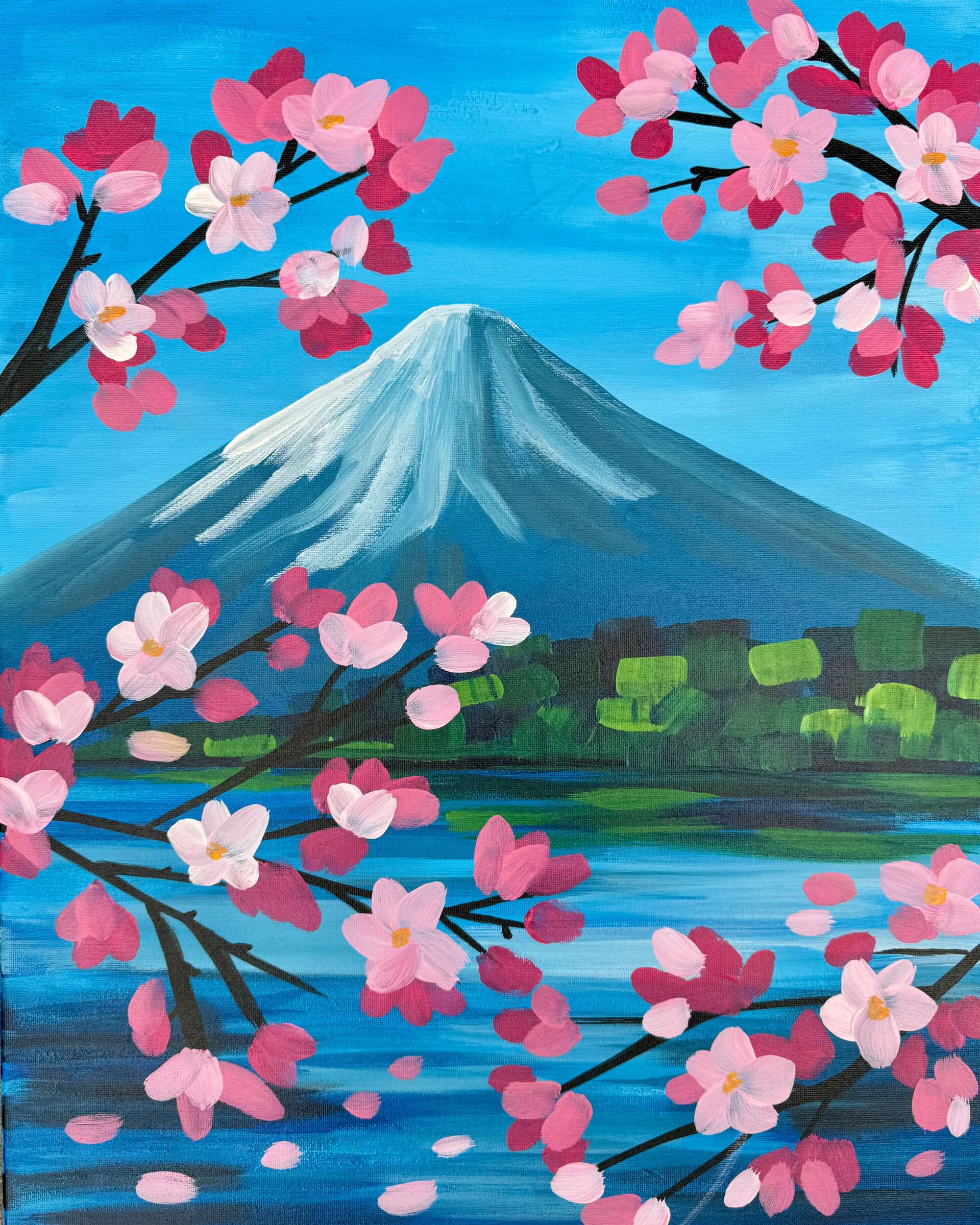 Fuji Cherry Blossoms