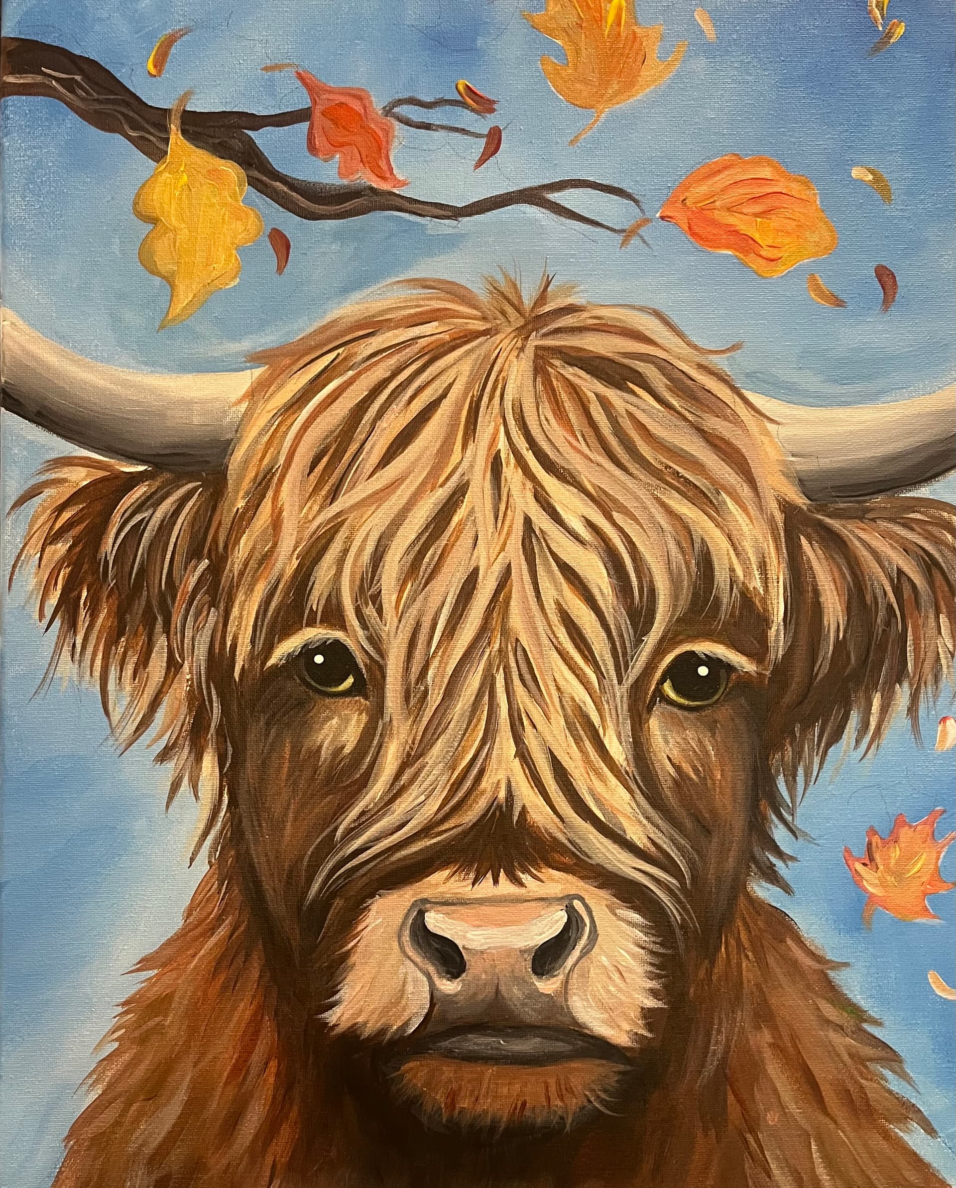 Happy Fall Highlander