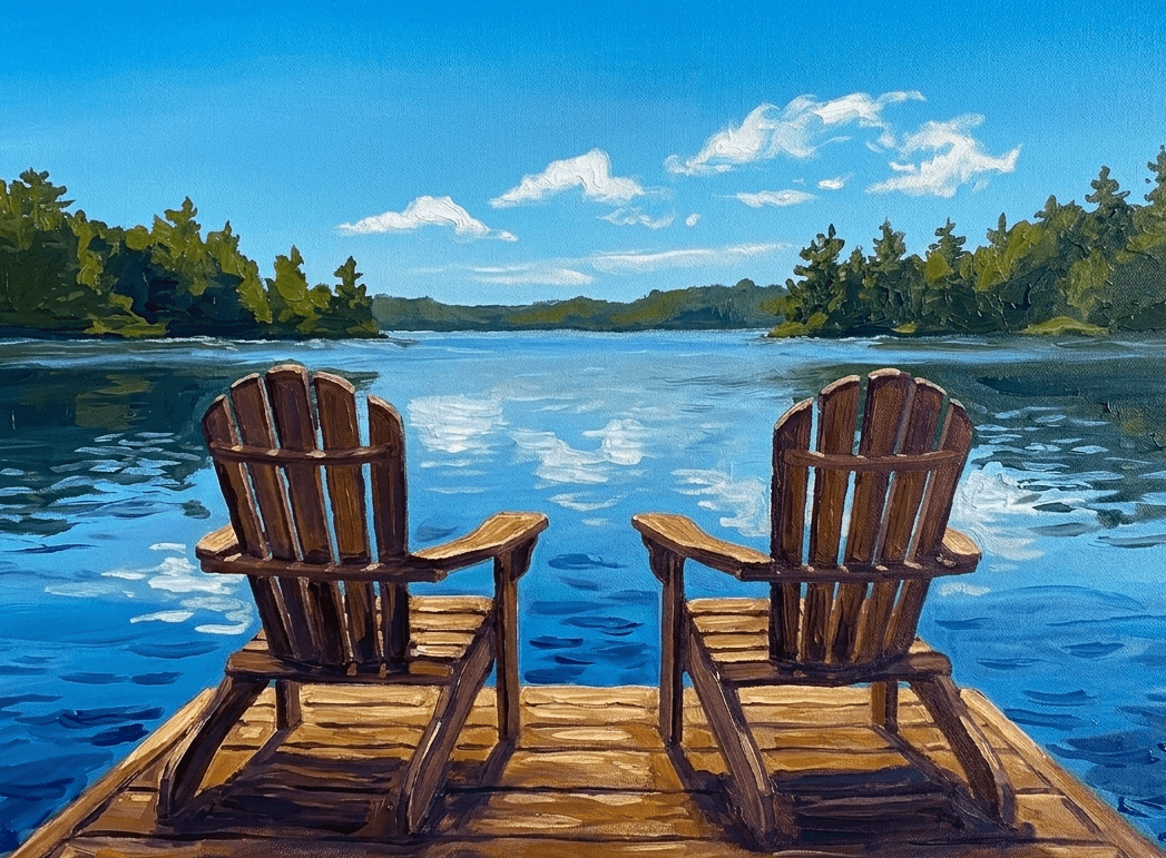 PAINT NITE PEEL @ VILLA CALEDON INN — Painting